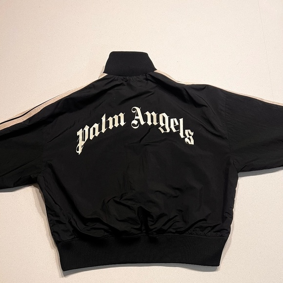 Palm Angels Logo-Print Track Jacket